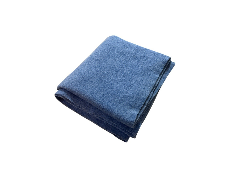 Kenwood Famous Wool Products Vintage 1920s Blanket Blue XL Throw Blanket Quilt